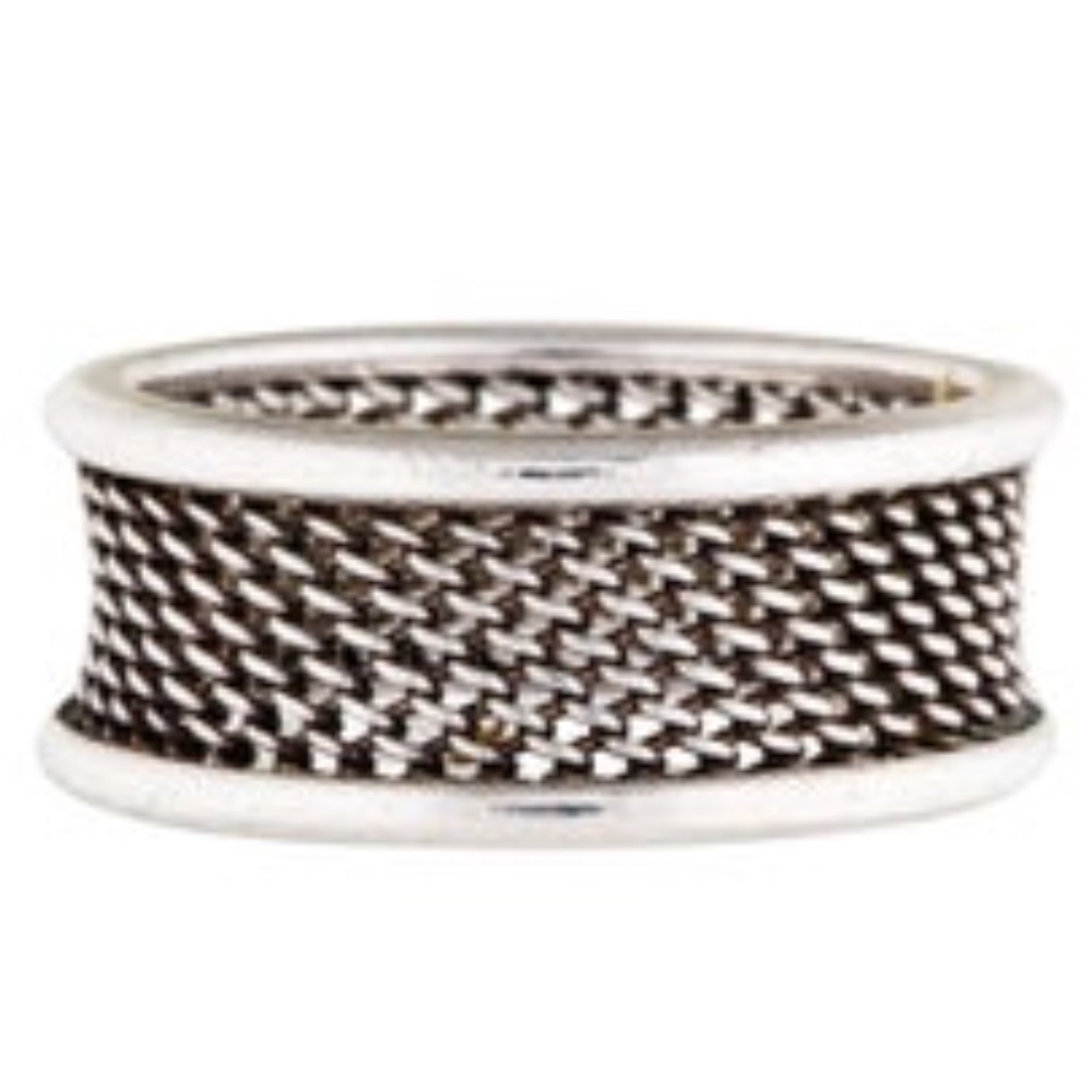 Tiffany & Co. Mesh Ring Band size 5